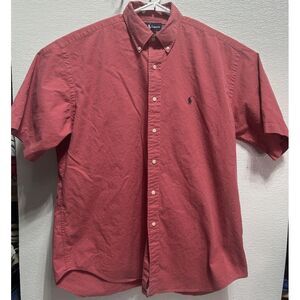 Polo Ralph Lauren Red Casual Button Down Shirt